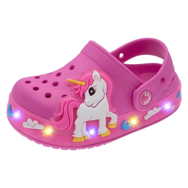 CHICCO ΠΑΠΟΥΤΣΙΑ SLIP ON MASAI ΜΟΝΟΚΕΡΟΣ ΜΕ ΦΩΤΑΚΙΑ ΡΟΖ 1122058