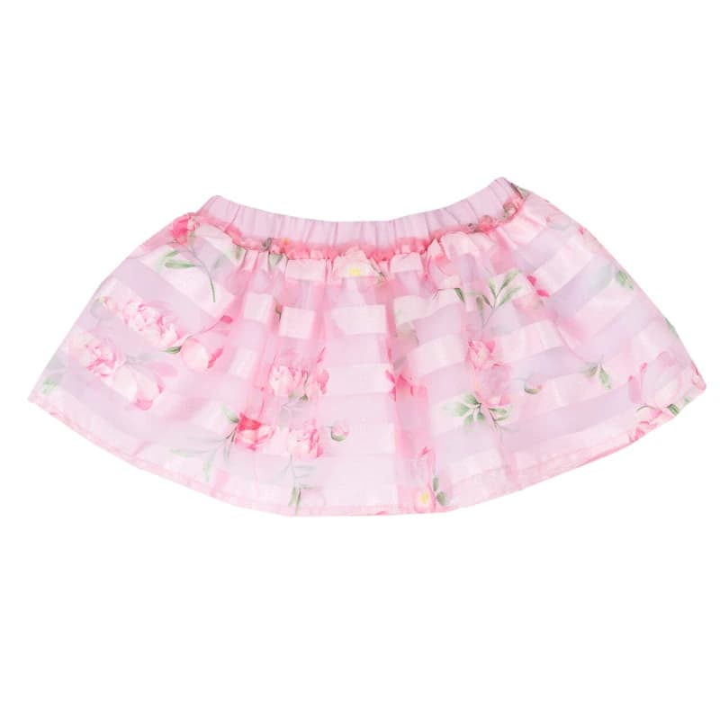 chicco φουστα φλοραλ ροζ 43975